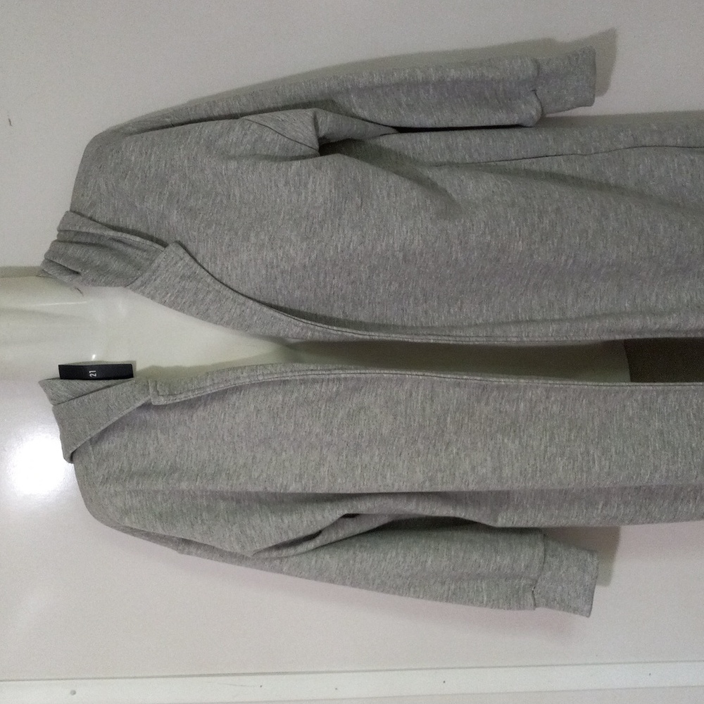 Gray Hooded Long Robe Final Price - Picture 2 of 10